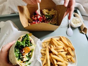 Caesar Wrap🌱👍🏻  at Plant Cafe & Kitchen - Itaewon in Seoul