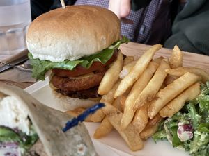 Burger  at Plant Cafe & Kitchen - Itaewon in Seoul