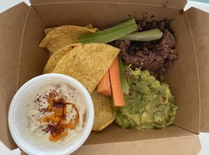 The new dips on the app menus are super yum!  at Plant Cafe & Kitchen - Itaewon in Seoul