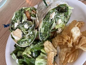 Caesar wrap   at Plant Cafe & Kitchen - Itaewon in Seoul