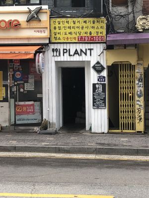   at Plant Cafe & Kitchen - Itaewon in Seoul