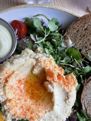 Hummus  at Plant Cafe & Kitchen - Itaewon in Seoul