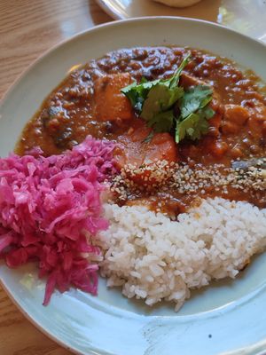 Peanut stew at Plant Cafe & Kitchen - Itaewon in Seoul