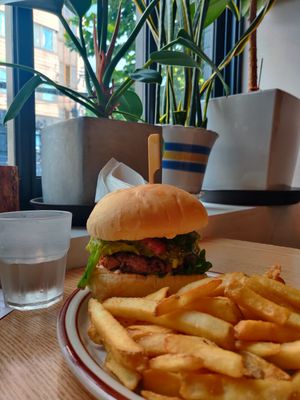 Avocado Burger at Plant Cafe & Kitchen - Itaewon in Seoul