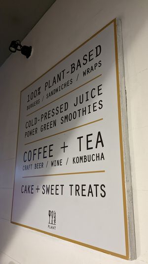 Cafe exterior at Plant Cafe & Kitchen - Itaewon in Seoul