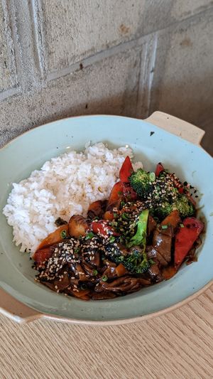 Teriyaki Stir-Fry at Plant Cafe & Kitchen - Itaewon in Seoul