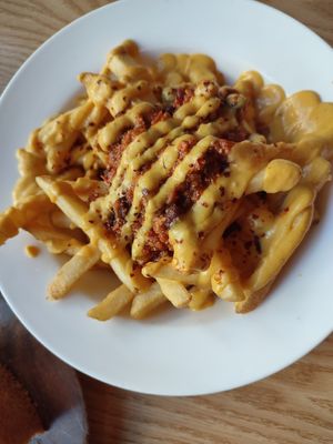 Chilli cheese fries at Plant Cafe & Kitchen - Itaewon in Seoul