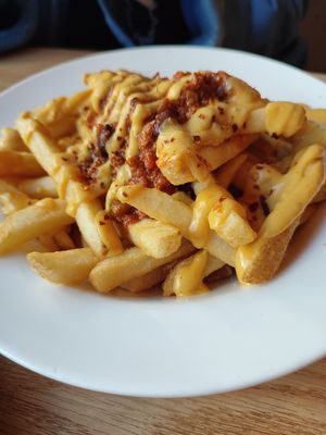 Chilli cheese fries at Plant Cafe & Kitchen - Itaewon in Seoul