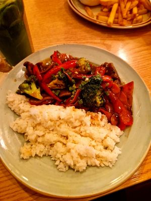 Teriyaki stirfry😋 at Plant Cafe & Kitchen - Itaewon in Seoul