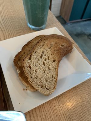Rye bread  at Plant Cafe & Kitchen - Itaewon in Seoul