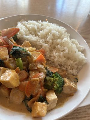 Potato curry rice  at Plant Cafe & Kitchen - Itaewon in Seoul