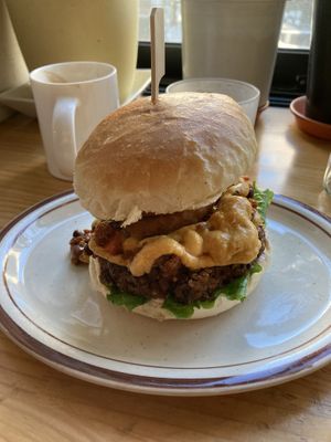 Burger   at Plant Cafe & Kitchen - Itaewon in Seoul