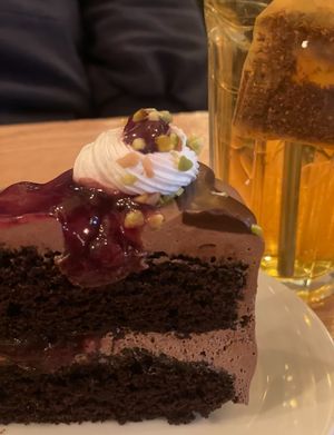 Irresistible plant’s cake!    at Plant Cafe & Kitchen - Itaewon in Seoul