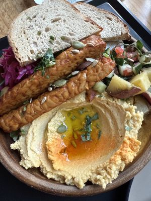 Hummus Tempeh Bowl  at Plant Cafe & Kitchen - Itaewon in Seoul