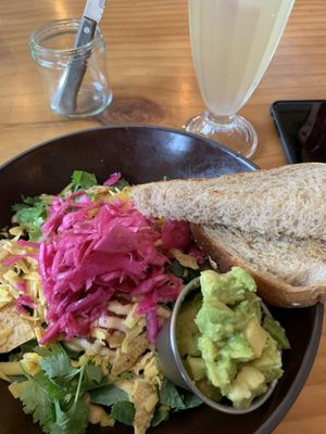 Lentil Veggie Bowl and Ginger Kombucha at Plant Cafe & Kitchen - Itaewon in Seoul