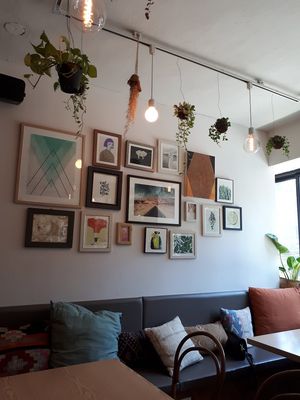 Inside at Plant Cafe & Kitchen - Itaewon in Seoul