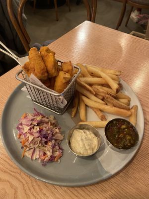 Wednesday special. Tofu nuggets  at Plant Cafe & Kitchen - Itaewon in Seoul