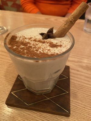 Vegan eggnog at Plant Cafe & Kitchen - Itaewon in Seoul