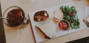 Mega burrito at Plant Cafe & Kitchen - Itaewon in Seoul