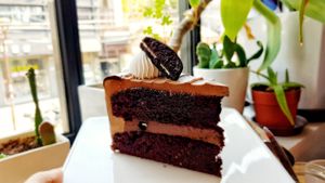 Oreo Cake for 7000 Won at Plant Cafe & Kitchen - Itaewon in Seoul