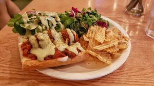 Meatball sandwich at Plant Cafe & Kitchen - Itaewon in Seoul