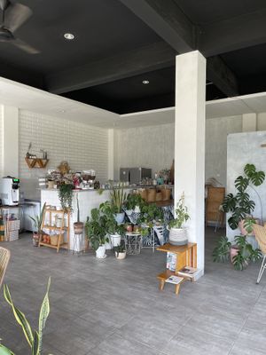 Upstairs seating area  at The Sloth in Canggu