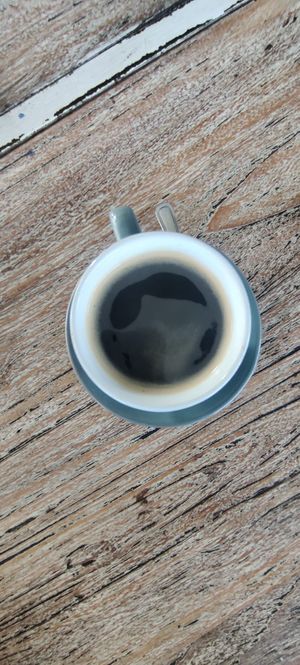 Cafe americano at The Sloth in Canggu