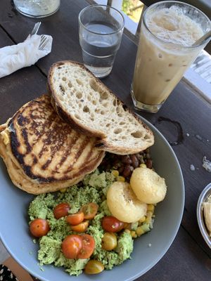 Breakfast platter (60k)  at The Sloth in Canggu