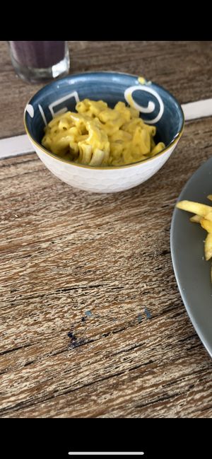 Mac n cheese side   at The Sloth in Canggu