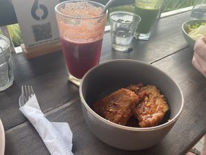 Side of hot nuggets   at The Sloth in Canggu