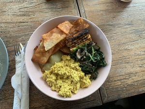 Plant Protein Breakfast Bowl  at The Sloth in Canggu