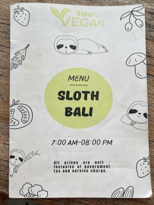   at The Sloth in Canggu