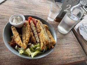 Vegan Cobb Salad (before)  at The Sloth in Canggu