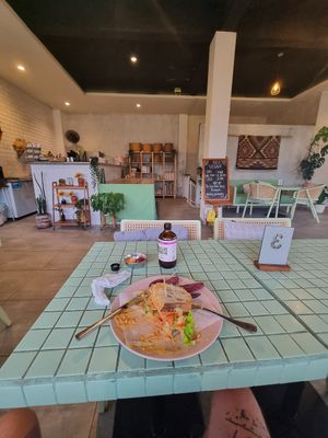 So much food. Amazing at The Sloth in Canggu