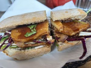 Teriyaki Seitan, Asian Slaw  at Rialto in Eyemouth