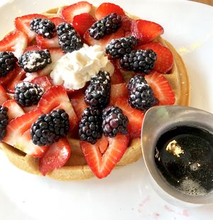 Waffle  at Golden Mean in Santa Monica
