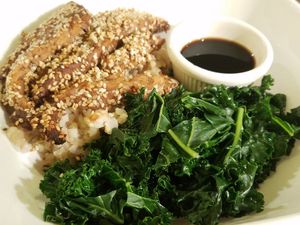 Trio bowl at Golden Mean in Santa Monica