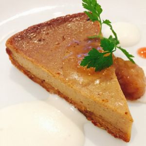 Cheesecake at Hanada Rosso in Tokyo