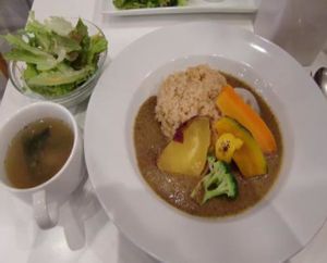 Detox Vegetable Curry at Hanada Rosso in Tokyo