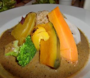 Detox Vegetable Curry at Hanada Rosso in Tokyo