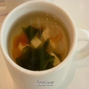 Soup at Hanada Rosso in Tokyo