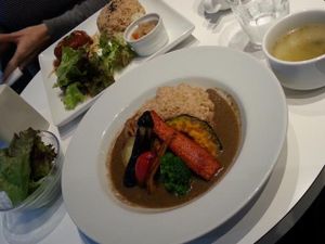 curry at Hanada Rosso in Tokyo