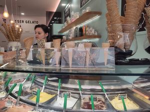  at Messer gelato in Florence