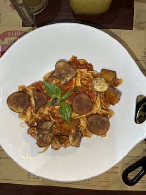 Vegan pasta (without cheese)   at Pasta Pojok in 