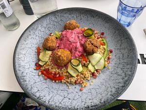 Tabbouleh salad  at Urban Garden in Bournemouth
