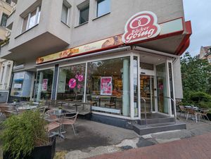 Filiale von außen at Bäcker Göing - Bödekerstr 32 in Hannover