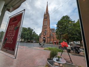 Aussicht von innen at Bäcker Göing - Bödekerstr 32 in Hannover