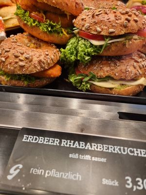 vegan sandwich at Bäcker Göing - Karmarschstr in Hannover