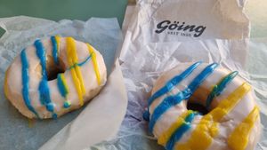 vegan donuts at Bäcker Göing - Karmarschstr in Hannover