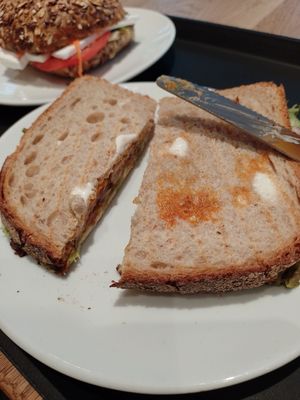  at Bäcker Göing - Falkenstr - Der Vegane Bär  in Hannover